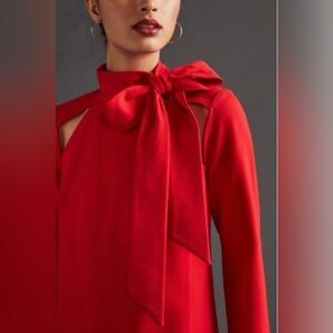 Red Bow-Tie Dress